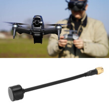 Black 125mm 5.8GHz FPV Drone Antenna RHCP Impact-Resistant 2.5Dbi Gain