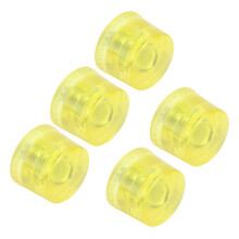 Set of 5 Rubber Hammer Heads M8x1 Soft Transparent Yellow Φ25mm for Australia