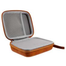 Guitar Pick Organizer PU Leather Case for Acoustic Bass Ukulele - Portable Storage Bag Holder for Guitar Picks