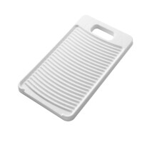 Washboard Household Thickened Non-Slip Kneeling Belt Laundry Rubbing Artifact White Color for Dormitory Use