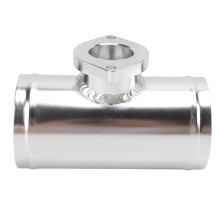 3 Zoll/76 mm BOV Blow-Off-Ventil Flanschrohradapter aus Aluminiumlegierung Ersatzteil für Greddy Typ RS FV RZ