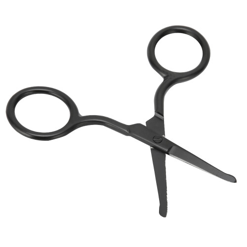 Nose Hair Scissors Rounded Tip Moustache Beard 1