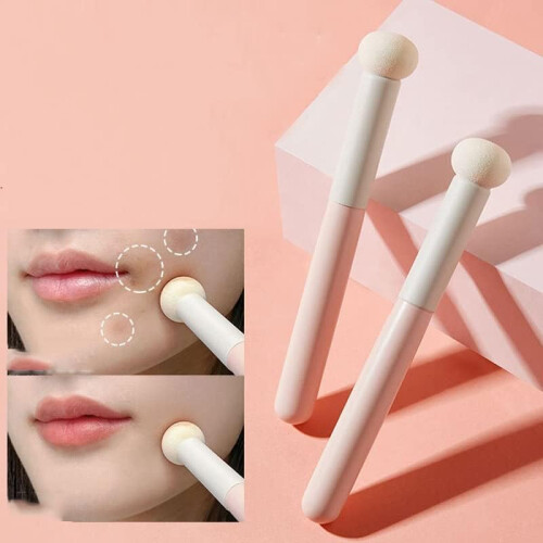 Small Steamed Bread Concealer Brush for Acne Coverage, Dry and Wet Use, Soft Bristles, Easy Application 1