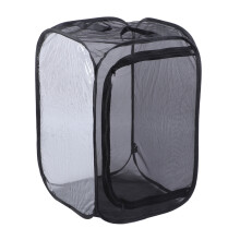 Black Collapsible Foldable Ventilated Insect Light