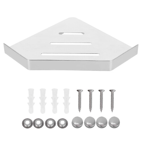 Wall Mounted Shower Corner Shelf Storage Rack