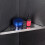 Wall Mounted Shower Corner Shelf Storage Rack 5