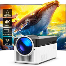 4K Videoprojector - BAZARLAND30 - Hy450 - Android 11 - Wifi 6 - Korte Brandpuntsafstand