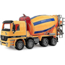 14 Inch Extra Large Cement Mixer Truck Friction Powered Large Construction Vehicle Toy