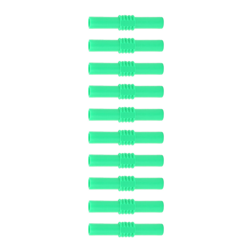 Insulated 4Mm Banana Coupler 10 Pack Electrical Female To Female Green Au 3481342596890