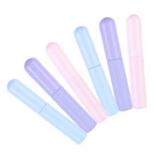 Travel-Friendly Lip Brush Set 6pcs Silicone Applicators for Quick Makeup Touch-Ups on The Go