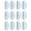 12Pcs Women's Razor Blade Refills 3 Blade 9
