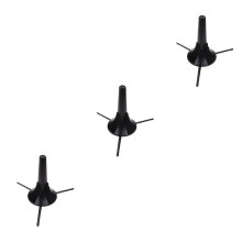 3pcs Trumpet Stand with 3 Metal Legs Portable Adjustable Wind Instrument Holder Detachable Bracket for Easy Storage