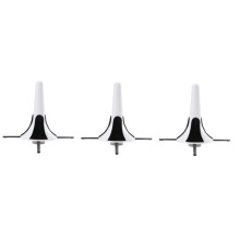 3pcs Trumpet Support Stand Metal Leg Base Portable Accessory Stable for Brass Instruments - Adjustable Height, Durable Design