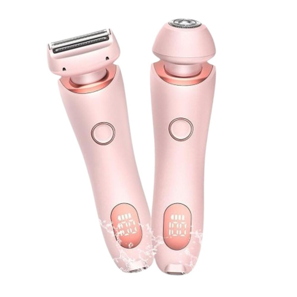 Razor for Women Electric Shaver 2025 Multifunctional Rechargeable Portable Leg and Bikini Trimmer Pink