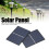 4Pcs 0.65W 2V DIY Solar Panel Module System for 13