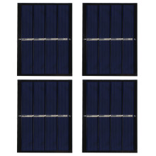4Pcs 0.65W 2V DIY Solar Panel Module System for