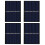 4Pcs 0.65W 2V DIY Solar Panel Module System for 1