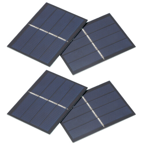 4Pcs 0.65W 2V DIY Solar Panel Module System for 1
