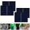 4Pcs 0.65W 2V DIY Solar Panel Module System for 9