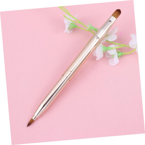3 Pcs Retractable Lip Makeup Applicator Brush Set for Smooth Lipstick Application and Precise Color Control 1