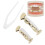 Hip Hop False Teeth Set Reusable Unfading Copper 11