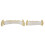 Hip Hop False Teeth Set Reusable Unfading Copper 15