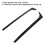 2pcs Glossy Black ABS Rear Window Side Spoiler Replacement for MK5 2011-2017 9