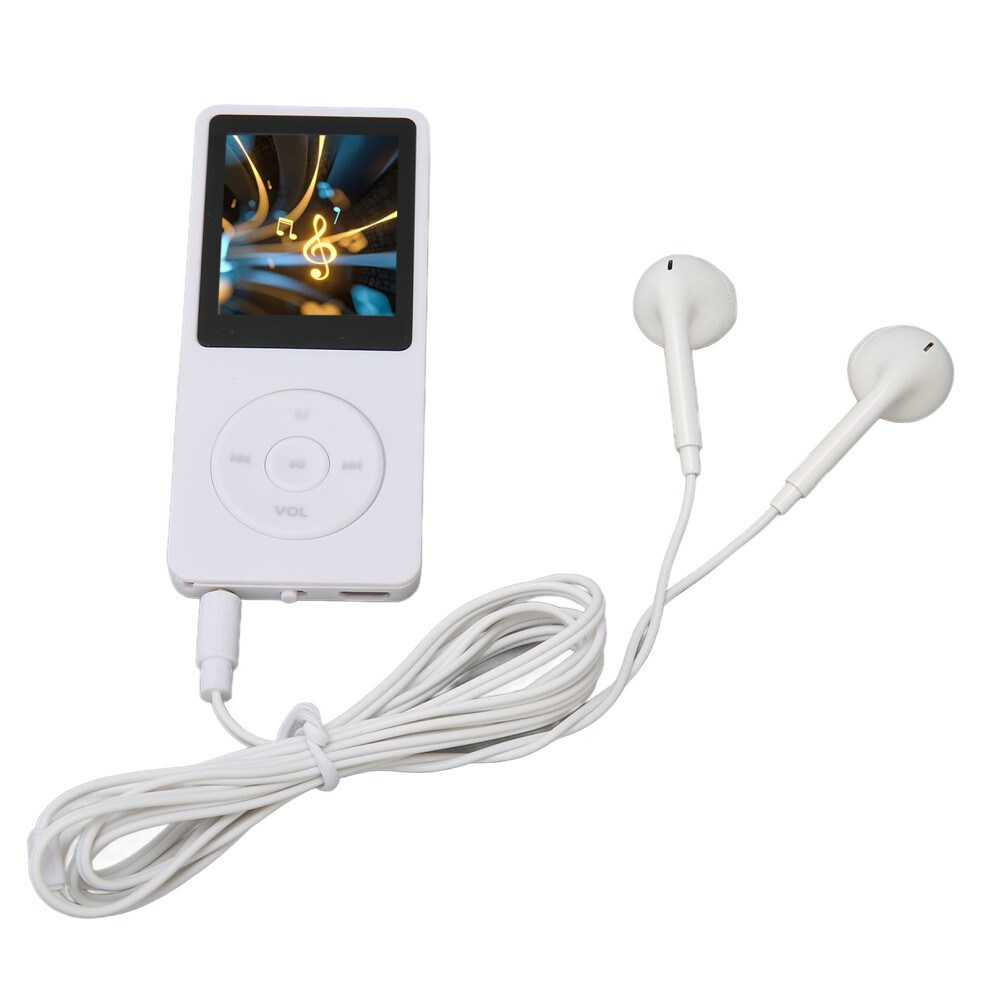 Mp3 Mp4 Player 1.8In Screen 8Gb Memory 64Gb White 9387669189286
