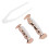 Hip Hop False Teeth Set Reusable Unfading Copper 3