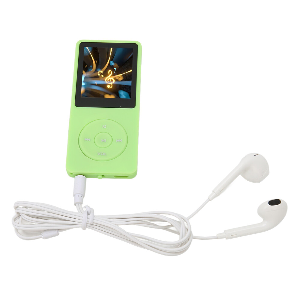 Mp3 Mp4 Player 1.8In Screen 8Gb Memory 64Gb Green 9387669189316