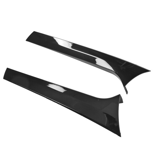 Gloss Black Rear Window Side Canard for ML GLE W166 2012-2018 2