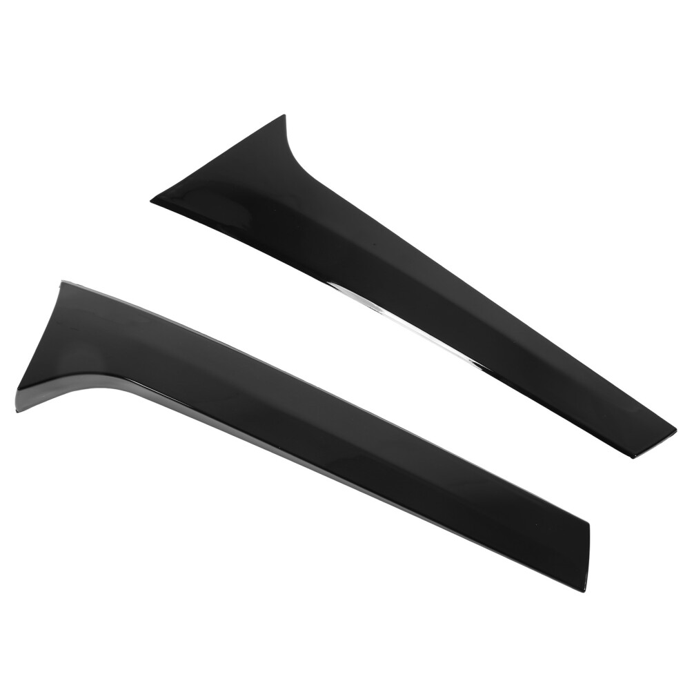 Gloss Rear Window Side Canard For Ml Gle W166 2012-2018 Black 7651342602501