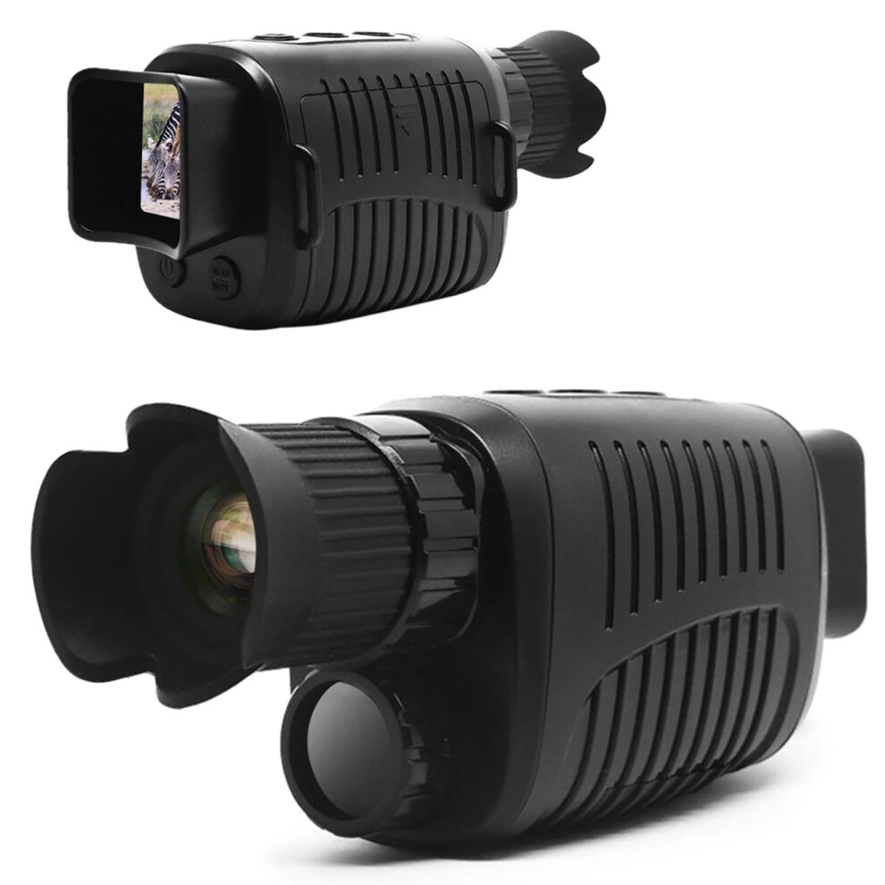 Monocular With 64Gb Card And Card Reader, Ip54 Waterproof, 7 Levels Infrared Adjustable Vision Device 6493810722486