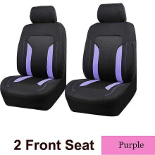 (Viola 2 posti) Coprisedili per auto in tessuto a rete traspirante, accessori per auto, interni con