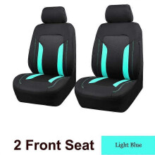 (Mint 2 Seat) Coprisedili per auto in tessuto a rete traspirante, accessori per auto, interni con tasca