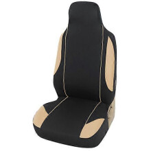 (Beige 1 pezzo) AUTOYOUTH Coprisedile per auto Poggiatesta staccabili Coprisedili universali in poliestere
