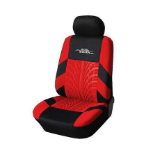 (Rosso-1 PZ) AUTOYOUTH 1 PZ Set di coprisedili per auto universali adatti alla maggior parte delle coperture