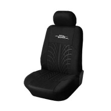 (Nero-1 PZ) AUTOYOUTH 1 PZ Set di coprisedili per auto universali adatti alla maggior parte delle coperture