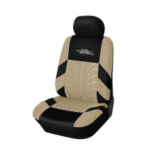 (Beige-1PCS)AUTOYOUTH 1PCS Set di coprisedili per auto universali adatti alla maggior parte delle coperture