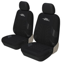 (Nero-2 pezzi) AUTOYOUTH 1 set di coprisedili per auto universali adatti alla maggior parte delle coperture