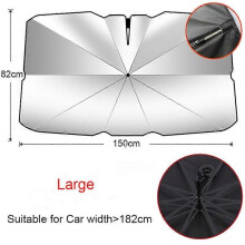 (Anneau de traction L) Pare-soleil de voiture Pare-soleil de voiture Protecteur Parasol Soleil d'été