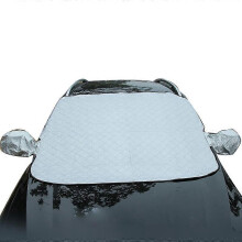 (Sans aimant) SEAMETAL Pare-brise de voiture pare-neige pour couverture de voiture d'hiver fenĂŞtre avant