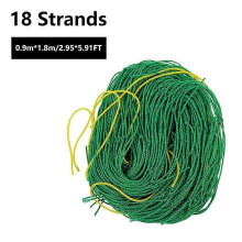 (0,9 x 1,8 m) Kletternetz für Gartenpflanzen, starkes Nylonnetz, Luffa, Morning Glory, Blumenrankennetz