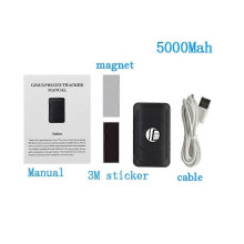 (5000mah ingen box)Ingen prenumerationsavgift DAGPS Magnetisk GPS Tracker locator Tk202 för fordon Bil