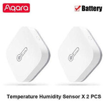 (2 capteurs d'humidité) Aqara Zigbee Hygromètre Capteur de température et d'humidité Thermomètre Maison