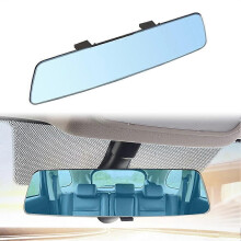Rétroviseur grand angle universel incurvé convexe à clipser pour voiture, rétroviseur panoramique antireflet