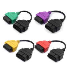 (4st)Professionell för FiatECU skanneradapter OBD OBD2-kontakt Multi Scan ABS Airbag obd2 skanner Diagnostisk