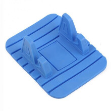 (bleu)RYRA Support de téléphone portable en silicone Support de téléphone portable Support de voiture