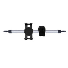 (Noir B) Support de téléphone dans la voiture pour tablette de 4,7'' à 12,9'' Support de téléphone de