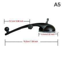 (A5) Support de bras télescopique en plastique pour voiture, base à ventouse pour téléphone portable